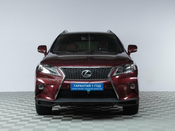 2013 Lexus RX 350 III Рестайлинг, красный, 2139000 рублей - вид 1