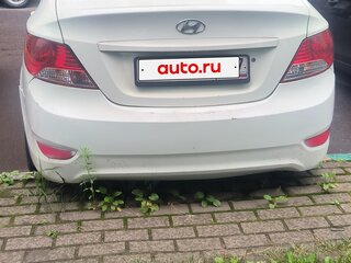 2012 Hyundai Solaris I, белый, 572000 рублей, вид 3