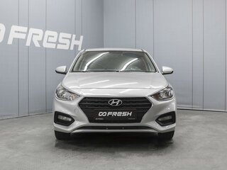 2017 Hyundai Solaris II, серебристый, 1116000 рублей, вид 3