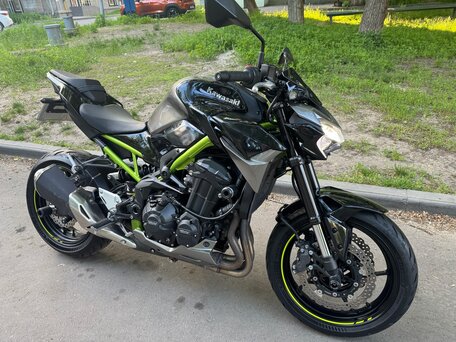 2020 Kawasaki Z 900, чёрный, 750000 рублей, вид 4