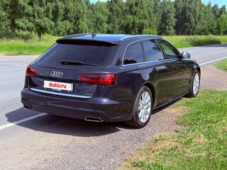 2016 Audi A6 IV (C7) Рестайлинг, синий, 2999000 рублей, вид 3