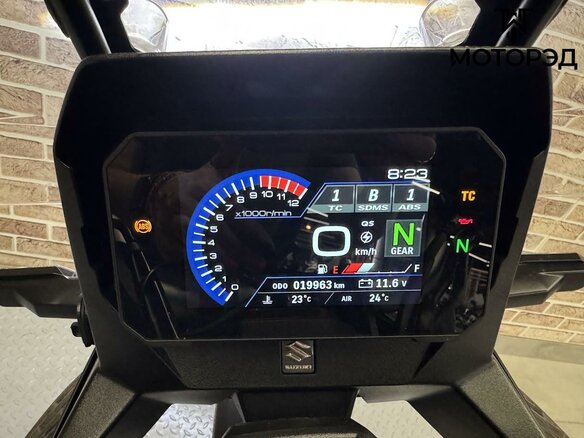 2023 Suzuki V-Strom 800DE, чёрный - вид 10