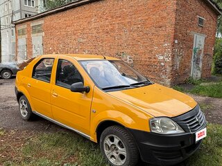 2010 Renault Logan I Рестайлинг, жёлтый, 280000 рублей, вид 3