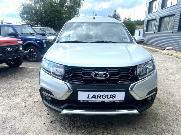 2026 Lada (ВАЗ) Largus Cross I Рестайлинг, серебристый - вид 1