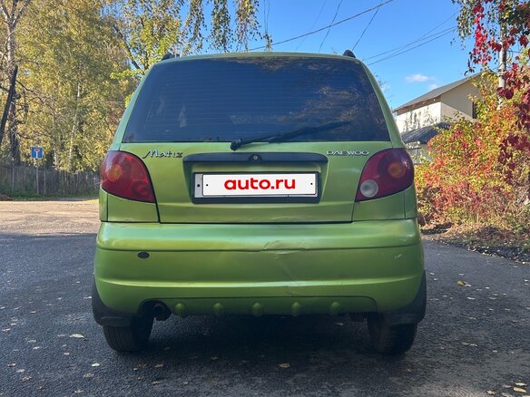 2005 Daewoo Matiz I Рестайлинг, зелёный, 83000 рублей - вид 6