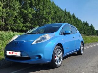 2011 Nissan Leaf I (ZE0/AZE0), голубой, 600000 рублей, вид 1