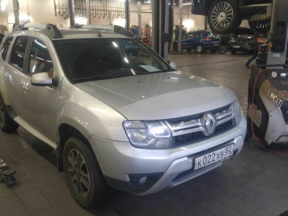 2019 Renault Duster I Рестайлинг, серый, 965000 рублей - вид 1