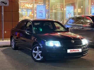 2007 Skoda Superb I Рестайлинг, чёрный, 590000 рублей, вид 1