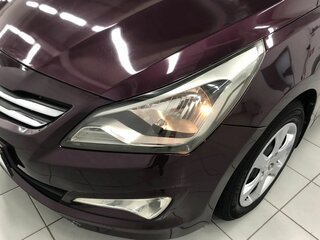 2014 Hyundai Solaris I, фиолетовый, 950000 рублей, вид 4