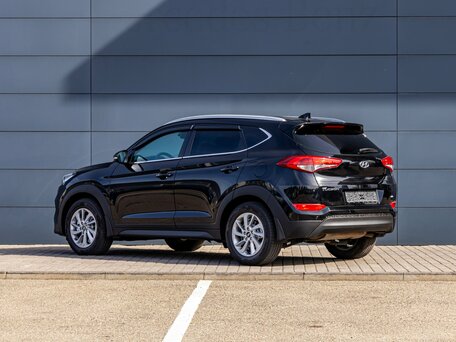2017 Hyundai Tucson III, чёрный, 1385000 рублей, вид 4