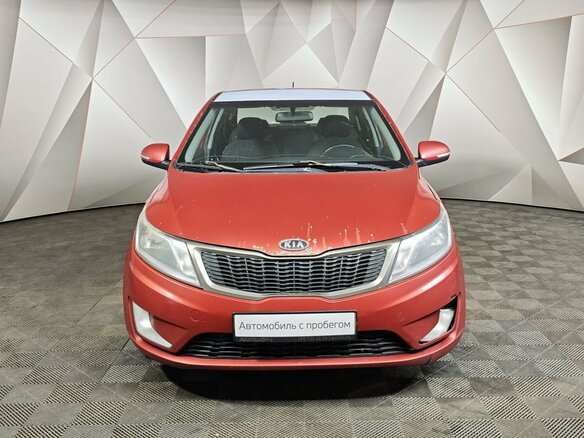 2012 Kia Rio 5-speed III, красный, 411000 рублей - вид 6