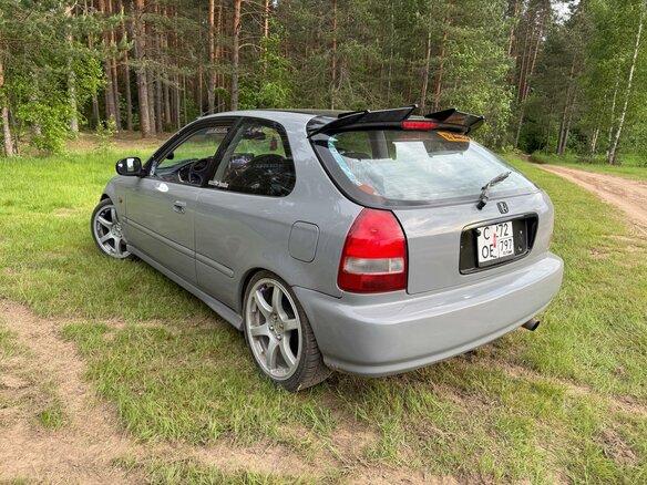 1999 Honda Civic VI Рестайлинг, серый, 850000 рублей - вид 13