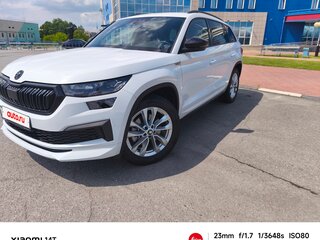 2024 Skoda Kodiaq I Рестайлинг, белый, 4845000 рублей, вид 1
