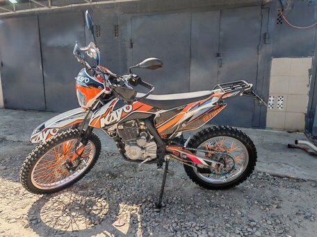 2024 Kayo T2 250 MX, белый, 110000 рублей, вид 1