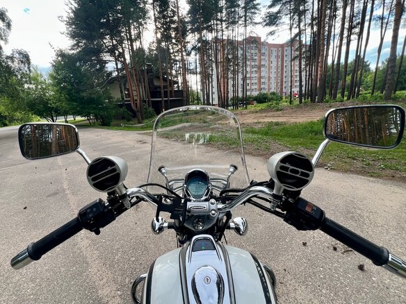 2020 Bajaj Avenger, белый, 200000 рублей - вид 7