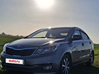 2016 Kia Rio III Рестайлинг, серый, 850000 рублей, вид 2