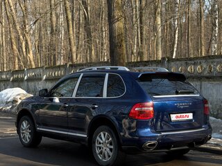 2009 Porsche Cayenne Diesel I Рестайлинг (957), синий, 1500000 рублей, вид 3
