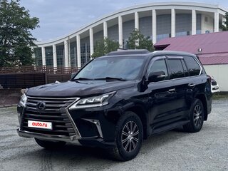 2016 Lexus LX 570 III Рестайлинг 2, чёрный, 7000000 рублей, вид 1
