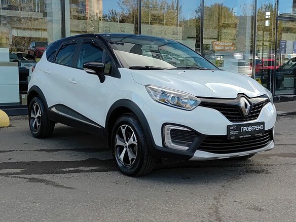 2017 Renault Kaptur I, белый, 1578000 рублей - вид 2