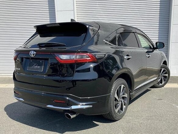 2019 Toyota Harrier III (XU60) Рестайлинг, чёрный - вид 3