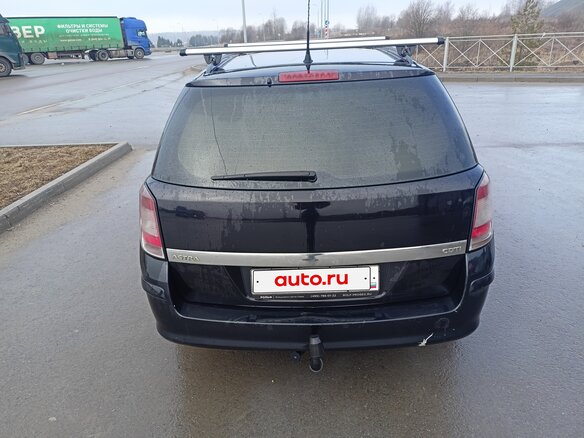 2007 Opel Astra H, чёрный, 490000 рублей - вид 3