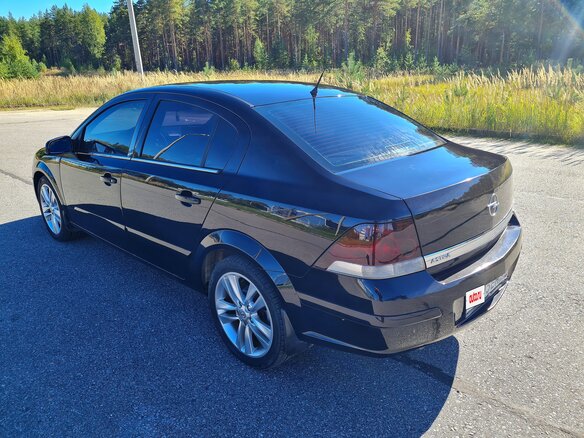 2008 Opel Astra H Рестайлинг, чёрный, 505000 рублей - вид 8