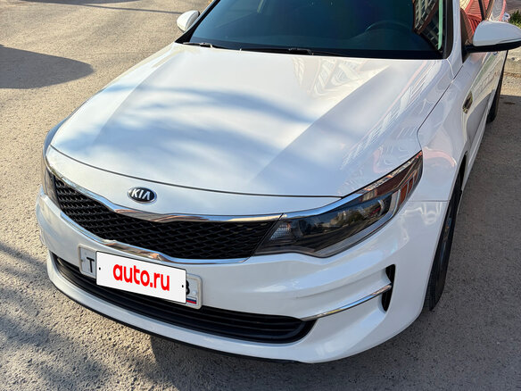 2016 Kia Optima IV, белый, 1650000 рублей