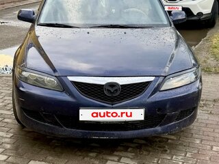 2003 Mazda 6 I (GG), синий, 229000 рублей, вид 1