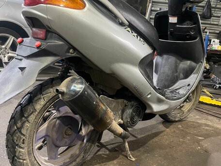 1998 Yamaha Axis, серебристый, 65000 рублей, вид 4