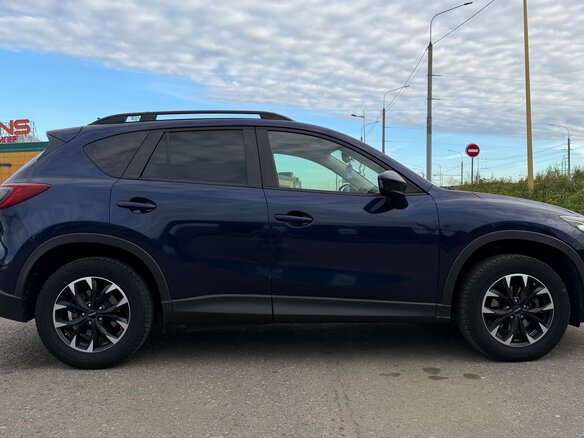 2013 Mazda CX-5 I, синий, 1320000 рублей - вид 9