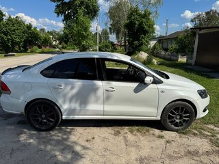 2012 Volkswagen Polo V, белый, 415000 рублей, вид 3
