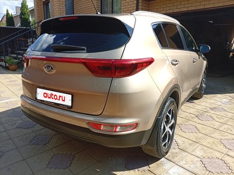 2016 Kia Sportage IV, бежевый, 1540000 рублей, вид 4