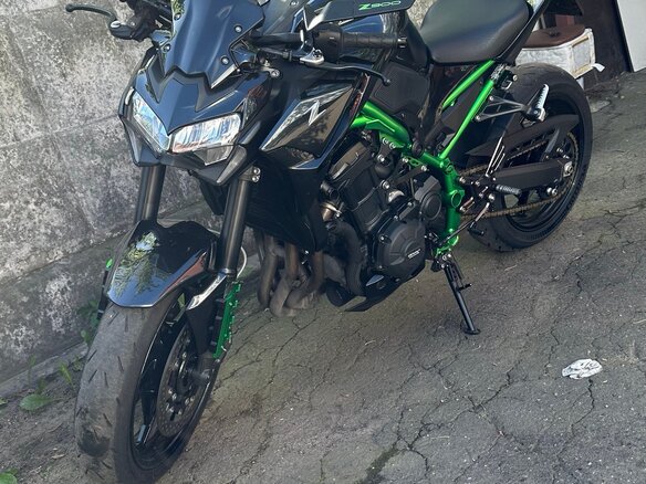2022 Kawasaki Z 900, чёрный, 1200000 рублей - вид 3