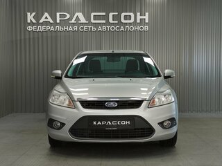 2010 Ford Focus II Рестайлинг, серебристый, 490000 рублей, вид 3