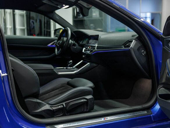 2021 BMW 4 серии 420d xDrive G22, G23, G26, синий - вид 33