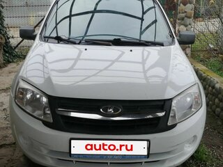 2012 Lada (ВАЗ) Granta I, белый, 250000 рублей, вид 1