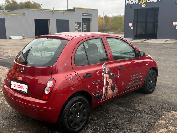 2007 Nissan Micra III (K12), пурпурный, 343000 рублей - вид 10