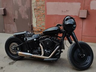 2006 Harley-Davidson Heritage, чёрный, 1800000 рублей, вид 5