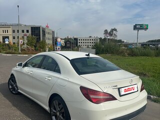 2016 Mercedes-Benz CLA 200 I (C117, X117) Рестайлинг, белый, 2300000 рублей, вид 4