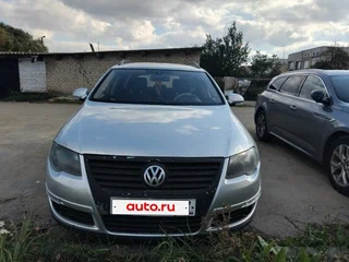 2009 Volkswagen Passat B6, серебристый, 430000 рублей, вид 1
