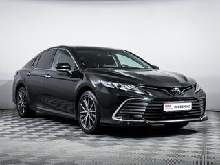 2023 Toyota Camry VIII (XV70) Рестайлинг, чёрный, 3619000 рублей, вид 3