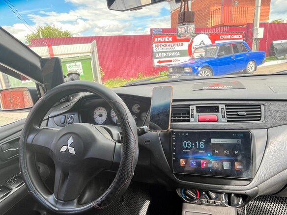 2007 Mitsubishi Lancer IX Рестайлинг, серый, 250000 рублей - вид 4