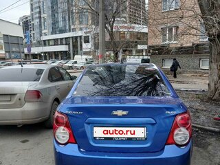 2012 Chevrolet Aveo II, синий, 390000 рублей, вид 4