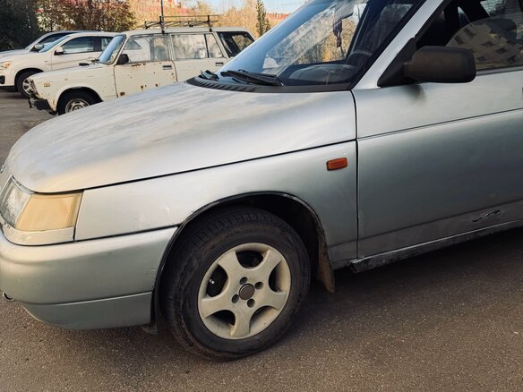 2002 Lada (ВАЗ) 2110, серый - вид 4