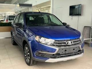 2026 Lada (ВАЗ) Granta Active Cross I Рестайлинг, синий, 1266000 рублей, вид 3
