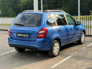 2018 Lada (ВАЗ) Granta I Рестайлинг, синий, 599000 рублей, вид 4
