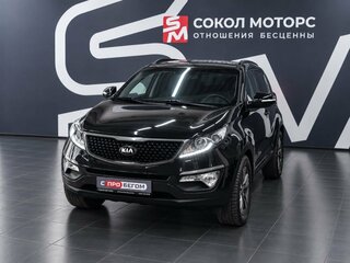 2014 Kia Sportage III Рестайлинг, чёрный, 1489900 рублей, вид 4