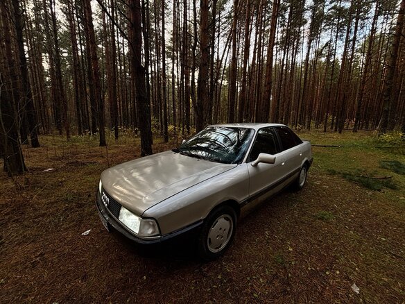 1988 Audi 80 IV (B3), серый, 99000 рублей - вид 1