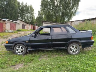 2007 Lada (ВАЗ) 2115, чёрный, 120000 рублей, вид 4