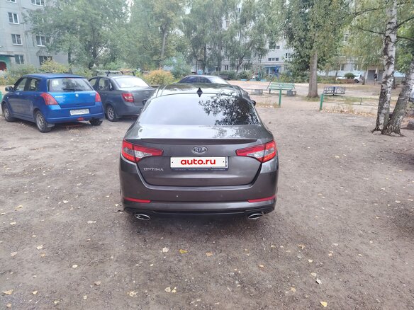 2012 Kia Optima III, коричневый, 1300000 рублей - вид 3